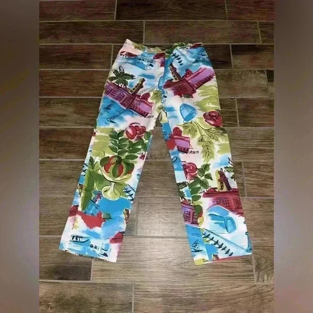 St. John Sport by Marie Gray vintage cropped pants